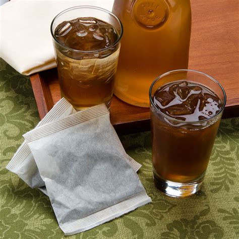 iced tea bags or loose.